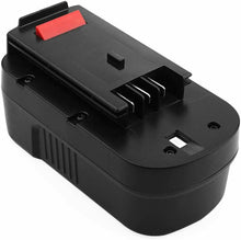 Carica l'immagine nel visualizzatore di Gallery, Batteria sostitutiva compatibile Black &amp; Decker A18 3.0Ah Ni-Mh, 18V, Ricambio