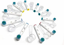 Carica l'immagine nel visualizzatore di Gallery, 8 x Testine compatibili di ricambio per spazzolino elettrico Oral B + Cappucci