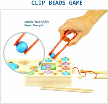 Carica l'immagine nel visualizzatore di Gallery, FORMIZON Giochi di Pesca, 3 in 1 Montessori Pesca...
