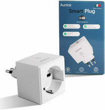 Carica l'immagine nel visualizzatore di Gallery, Presa smart WiFi compatibile con controlli da remoto, Spina da 16 A bianca