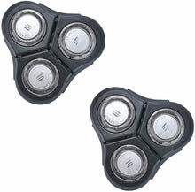Carica l'immagine nel visualizzatore di Gallery, 2 x Testine di ricambio per rasoio elettrico compatibile per Philips Norelco RQ1
