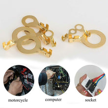 Carica l'immagine nel visualizzatore di Gallery, KINDPMA 150Pcs Capicorda Occhiello M3 M4 M5 M6 M8 M10 Kit Faston Assortiti...