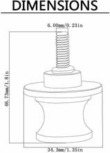 Carica l'immagine nel visualizzatore di Gallery, 2 x Nottolini per forcellone del cavalletto compatibile per moto Yamaha, Tracer