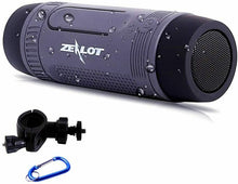 Carica l'immagine nel visualizzatore di Gallery, ZEALOT S1 Cassa Bluetooth Piccola Portatile Waterproof IPX5 Con Torcia Grigio