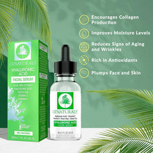 Carica l'immagine nel visualizzatore di Gallery, OZ Naturals siero anti-invecchiamento con acido ialuronico - antirughe...