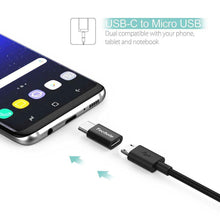 Carica l'immagine nel visualizzatore di Gallery, Adattatore USB C,Techole tipo C [ 3 pack ], Connettore Nero