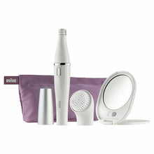 Carica l'immagine nel visualizzatore di Gallery, Epilatore e Spazzola Pulizia Viso + Specchio, Braun Face 830 Premium Edition