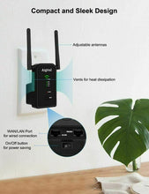 Carica l'immagine nel visualizzatore di Gallery, Ripetitore Wi-Fi dalla Grande Portata, WiFi Extender e Access...