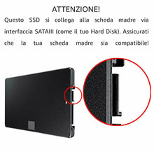 Carica l'immagine nel visualizzatore di Gallery, Hard disk 2.5" SSD da 240 GB, Tecnologia 3D NAND, Unità a stato solido, SATA