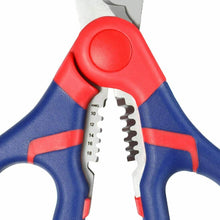 Carica l'immagine nel visualizzatore di Gallery, WORKPRO Forbice per Elettricisti con Funzione Spelacavi 2 in 1, 150 mm