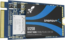 Carica l'immagine nel visualizzatore di Gallery, Sabrent SSD Interno PCIe NVMe M.2 2242 512GB Rocket Senza DRAM a Basso