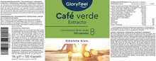 Carica l'immagine nel visualizzatore di Gallery, Integratore Caffè Verde + Te Verde + Guaranà + Caffeina,Vitamina B2+B6,gloryfeel