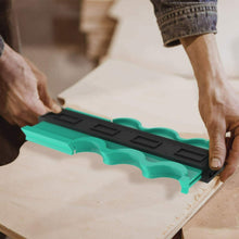 Carica l'immagine nel visualizzatore di Gallery, Asgens - Duplicatore di contorno in plastica, 25,4 cm, righello Verde
