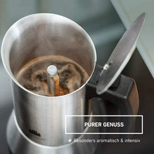 Carica l'immagine nel visualizzatore di Gallery, Groenenberg Moka 2 Tazze (100 ml) | Caffettiera Espresso Maker (Acciaio...