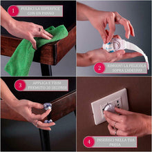 Carica l'immagine nel visualizzatore di Gallery, Kit Sicurezza Bambini Casa in Resina ABS - Chiusure Blocca Cassetti per...