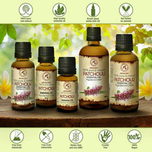 Carica l'immagine nel visualizzatore di Gallery, Olio Essenziale di Patchouli 100ml - Pogostemon Cablin - Essenziale...