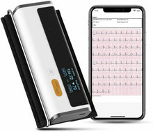 Carica l'immagine nel visualizzatore di Gallery, Wellue Armfit Plus Monitor della Pressione Sanguigna Bluetooth con ECG,...