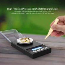 Carica l'immagine nel visualizzatore di Gallery, Bilancia di Precisione leggera digitale con sensibilità da 0.001g, Display LCD