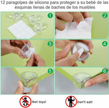 Carica l'immagine nel visualizzatore di Gallery, Kit completo di sicurezza per bambini, Chiusure cassetti, Paraspigoli, Tappi