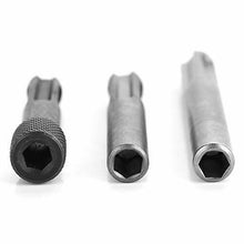 Carica l'immagine nel visualizzatore di Gallery, Set di adattatori per presa SDS 3Pcs, 1/4"Attacco adattatore per...