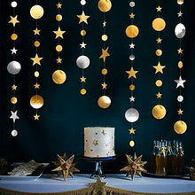 Carica l'immagine nel visualizzatore di Gallery, 16M Decorazioni di Stelle e Cerchi Ghirlanda Stella e Punto...