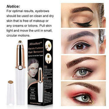Carica l'immagine nel visualizzatore di Gallery, Epilatore Sopracciglia Donna, Eyebrow Trimmer, Flawless Indolore Brows...
