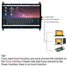 Carica l'immagine nel visualizzatore di Gallery, Monitor touchscreen portatile da 7 pollici per Raspberry Pi 4, display...