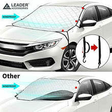 Carica l'immagine nel visualizzatore di Gallery, Leader Accessories Parasole Copertura Parabrezza Auto Protezione Parabrezza...
