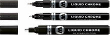 Carica l'immagine nel visualizzatore di Gallery, Molotow Liquid Chrome - Set di 3 pennarelli con inchiostro speciale con...
