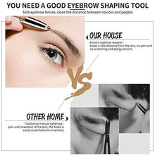 Carica l'immagine nel visualizzatore di Gallery, Epilatore Sopracciglia Donna, Eyebrow Trimmer, Flawless Indolore Brows...