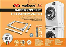 Carica l'immagine nel visualizzatore di Gallery, Base di sovrapposizione per lavatrice e asciugatrice, Meliconi Base Torre Slim