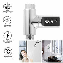 Carica l'immagine nel visualizzatore di Gallery, LED Digital Shower Celsius Temperatura Display Termometro per acqua Monitor...