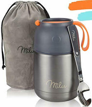Carica l'immagine nel visualizzatore di Gallery, Thermos per Alimenti I 450ml / 650ml I Contenitore Termico di Acciaio
