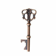 Carica l'immagine nel visualizzatore di Gallery, AmaJOY, set di apribottiglie a forma chiave, in rame, con cartellino e...