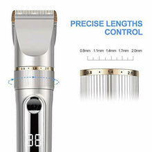 Carica l'immagine nel visualizzatore di Gallery, Tagliacapelli Professionale Elettrico Macchinetta Per Capelli Regolabarba Uomo