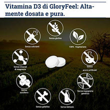 Carica l'immagine nel visualizzatore di Gallery, GloryFeel Integratore Vitamina D 1000 IU 25mcg | 400 Compresse ad Alto Dosagg...