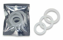 Carica l'immagine nel visualizzatore di Gallery, Amorado, set di 3 anelli per il pene (cock ring) in silicone, un M, Bianco