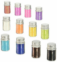 Carica l'immagine nel visualizzatore di Gallery, Doodlebug Sugar Coating Glitter Assortment 5 Gram Bottles 12/Pkg- (k9n)
