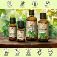 Carica l'immagine nel visualizzatore di Gallery, Olio Essenziale di Menta Piperita 2x100ml - Mentha - Menta...