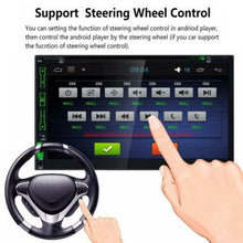 Carica l'immagine nel visualizzatore di Gallery, STEREO AUTO ANDROID CD DVD AUTORADIO 2DIN BLUETOOTH MP5 AUX WIFI GPS RETROCAMERA