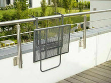 Carica l'immagine nel visualizzatore di Gallery, greemotion 416505 Tavolino Pieghevole da Balcone, Regolabile in Piccolo