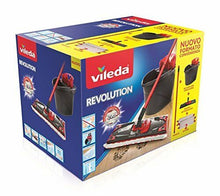 Carica l'immagine nel visualizzatore di Gallery, Vileda Revolution Box Sistema Lavapavimenti 2 in 1 Set con Strizzatore e Secchio
