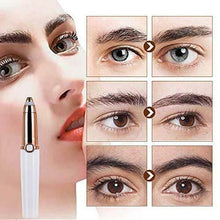 Carica l'immagine nel visualizzatore di Gallery, Epilatore Sopracciglia Donna, Eyebrow Trimmer, Flawless Indolore Brows...