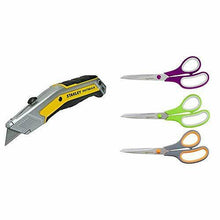 Carica l'immagine nel visualizzatore di Gallery, STANLEY FATMAX FMHT0-10288 Coltello FatMax Exochange &amp; AmazonBasics -...