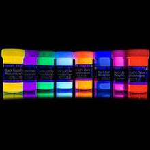 Carica l'immagine nel visualizzatore di Gallery, neon nights 8 x Vernice Fosforescente Si Illumina Al Buio Neon Colorata...
