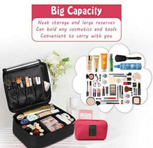 Carica l'immagine nel visualizzatore di Gallery, DIMJ Porta Trucchi da Viaggio, Borsa Trucco Professionale Beauty Case Nero