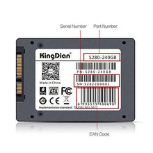 Carica l'immagine nel visualizzatore di Gallery, KingDian 240GB-Disco 128 m Cache SATAIII disk SSD Solid State S280 240 GB