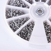 Carica l'immagine nel visualizzatore di Gallery, PROtastic Kit di viti e bulloni in acciaio inox, 600 pezzi: M1, M1.2, M1.4, M1.6