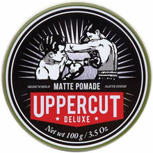 Carica l'immagine nel visualizzatore di Gallery, Cera per capelli Uppercut deluxe pomade, Acconciatura effetto opaco per uomo