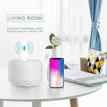 Carica l'immagine nel visualizzatore di Gallery, 700ML Diffusore per aromaterapia musicale,Diffusore di Oli...